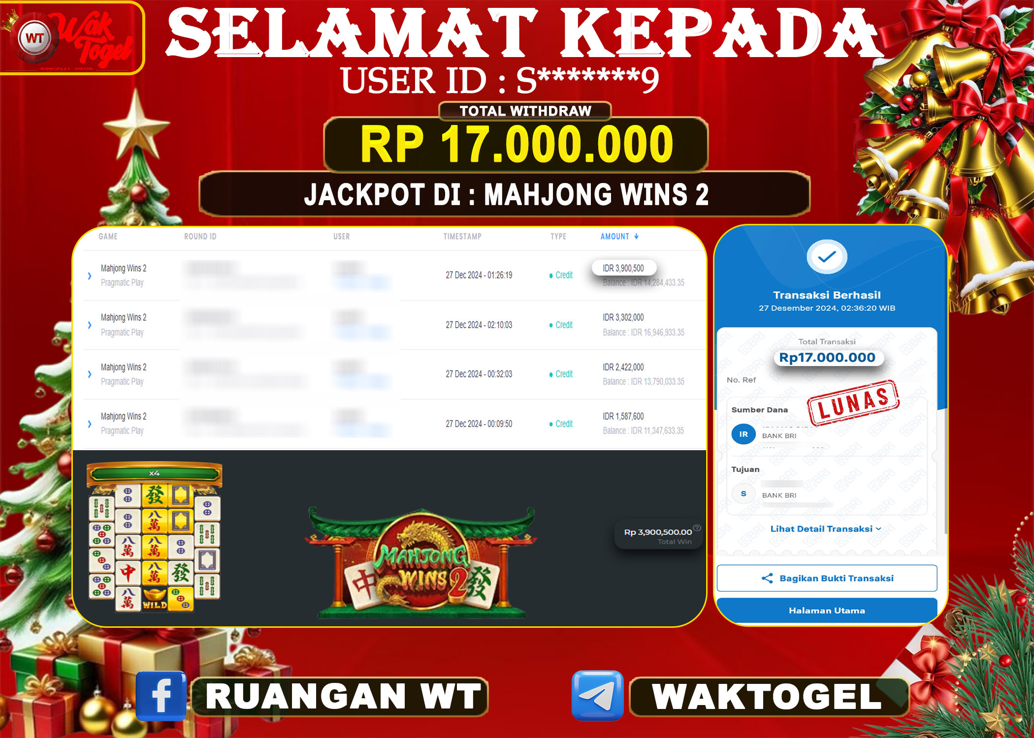 BUKTI PEMBAYARAN SLOT WAKTOGEL